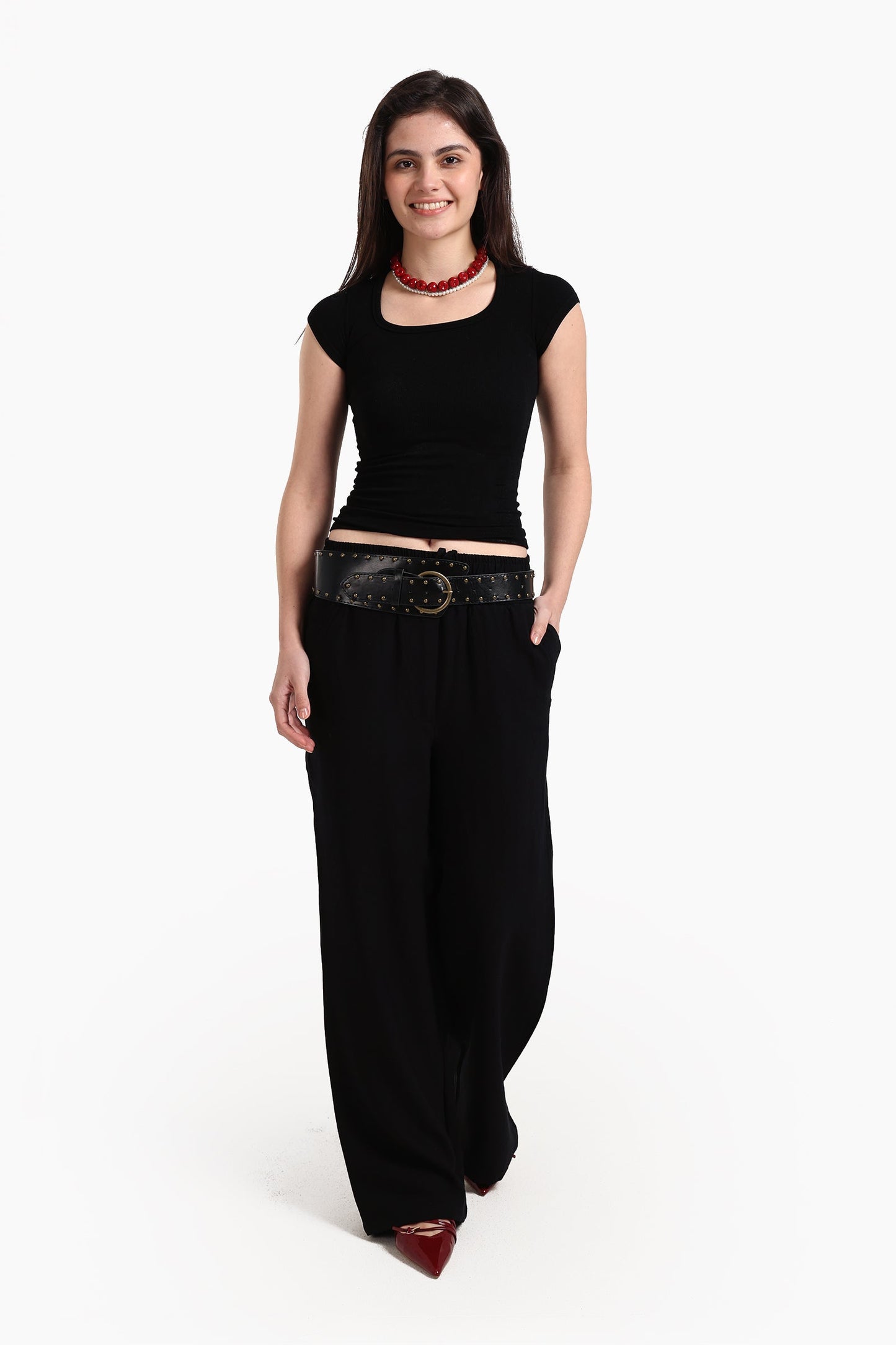 Ribbed Slim Fit Top