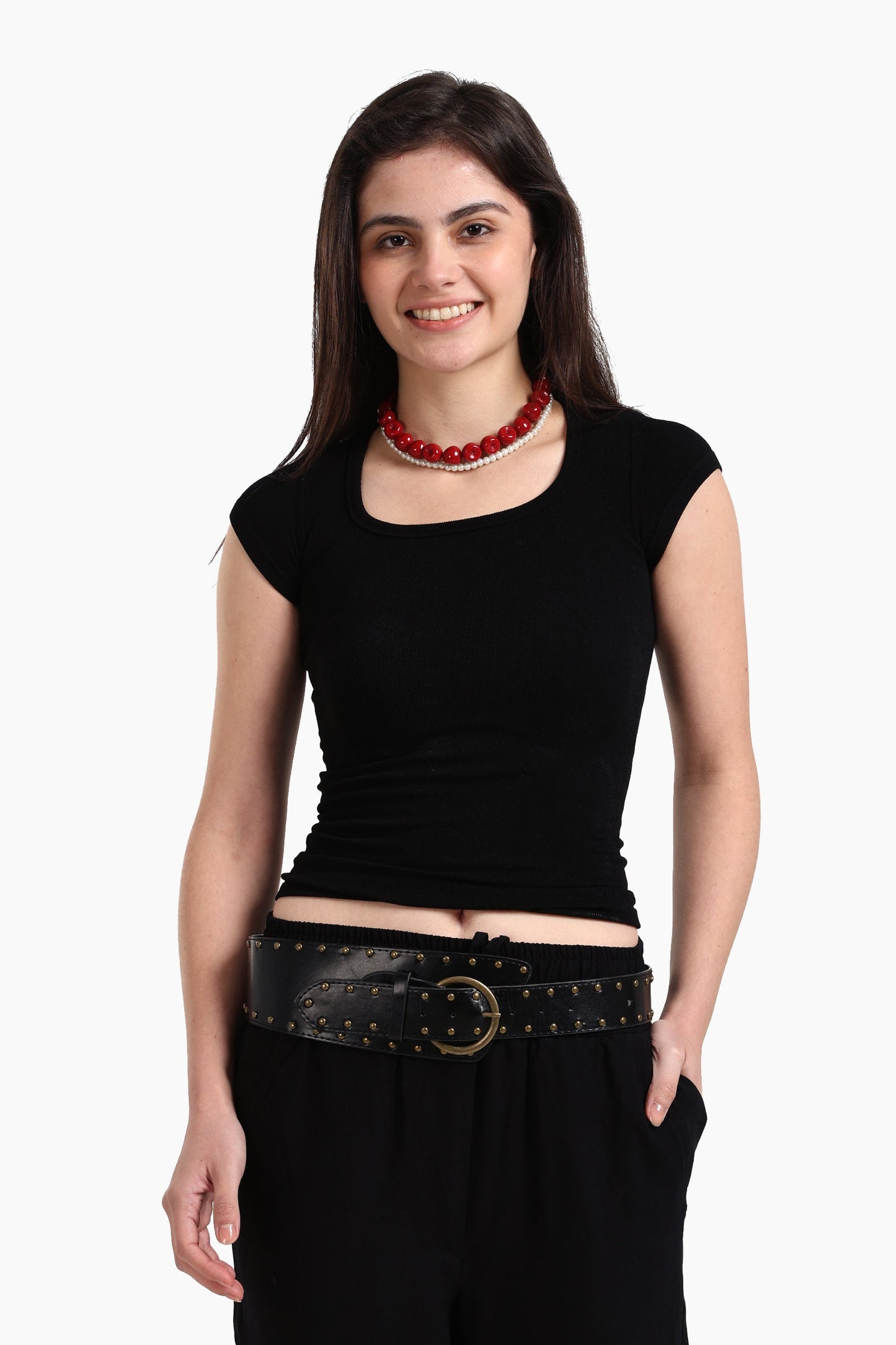 Ribbed Slim Fit Top