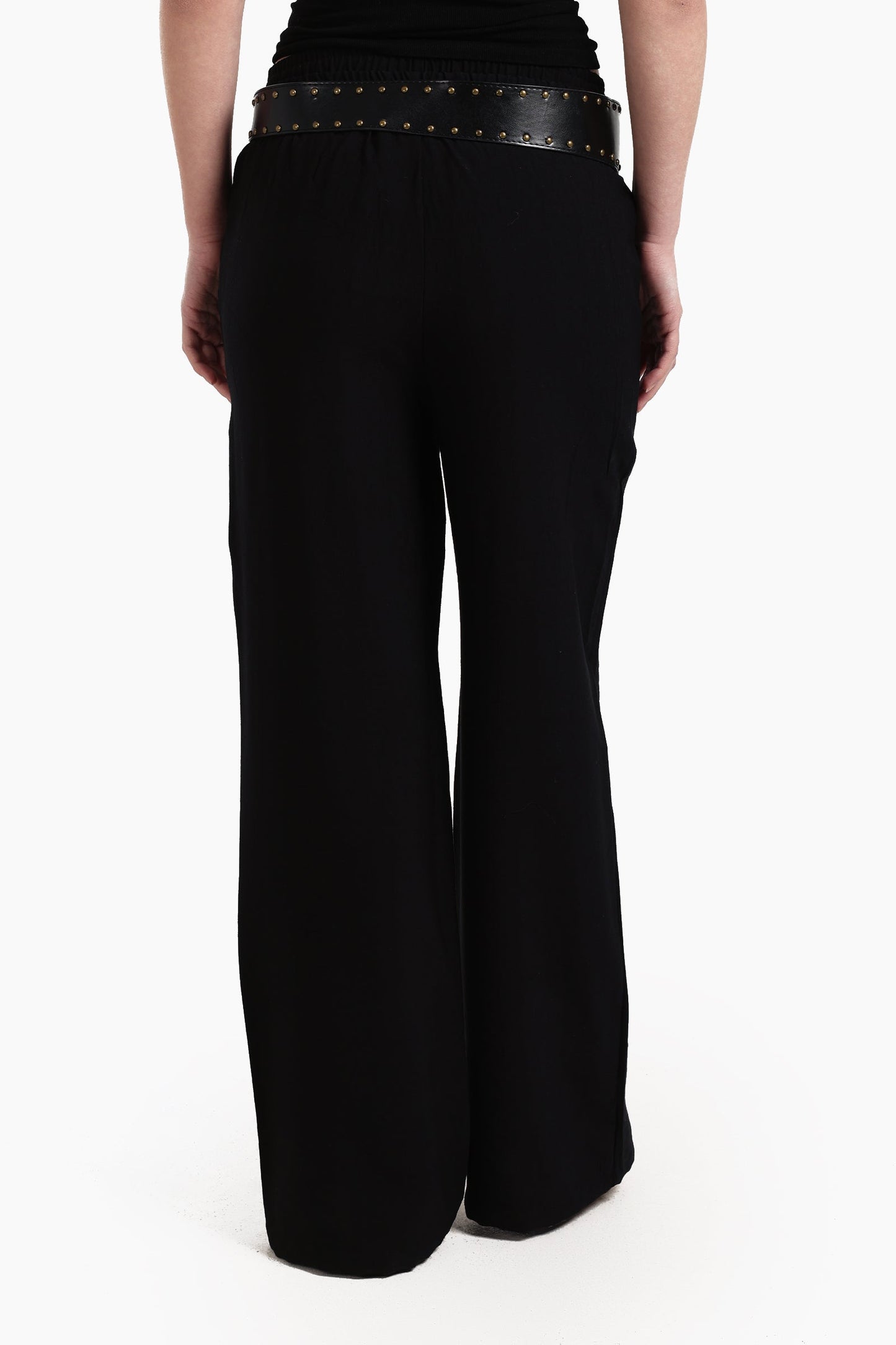 Black Comfy Wide Leg Pants