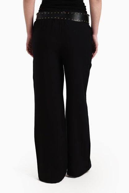 Black Comfy Wide Leg Pants