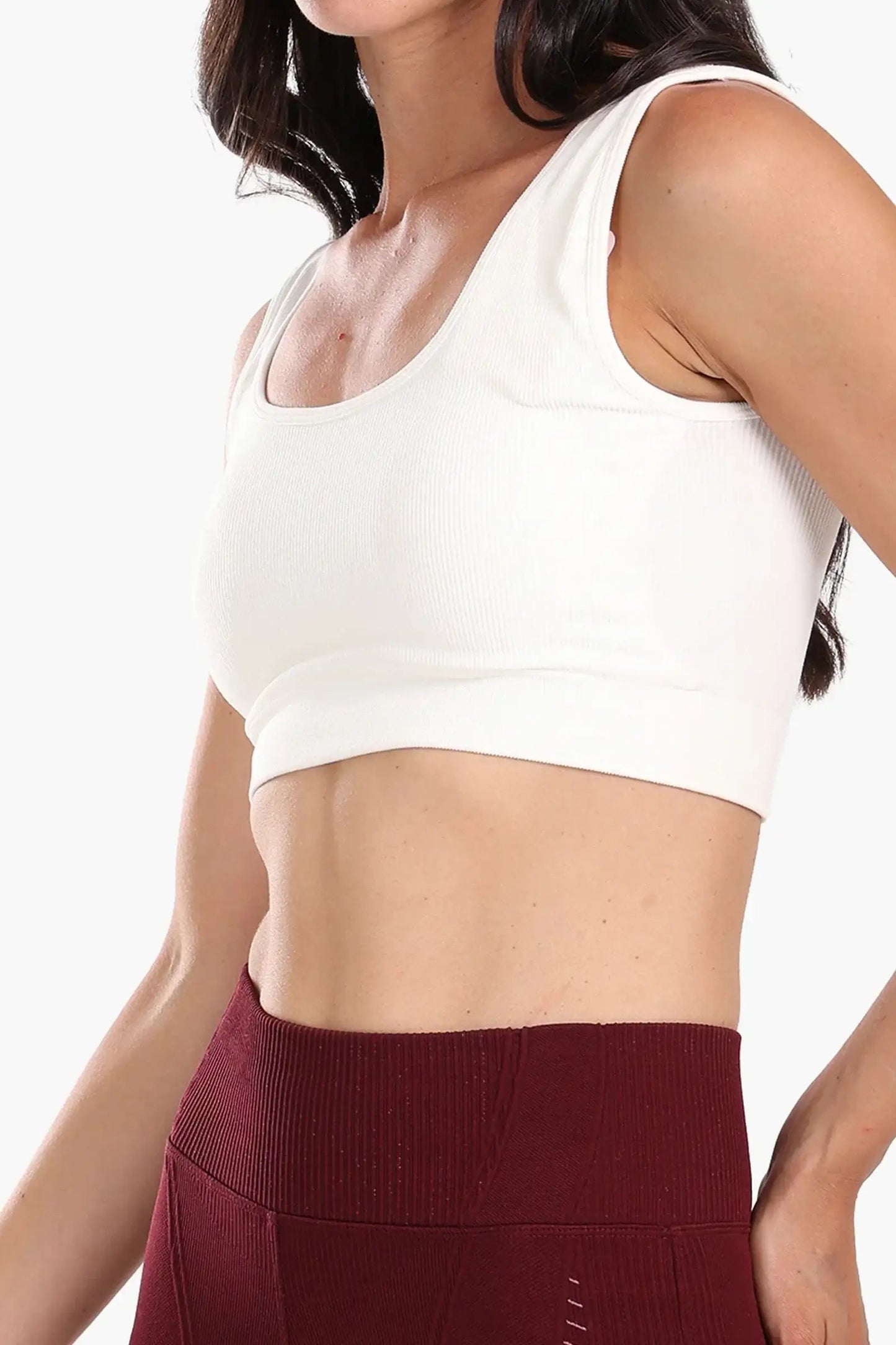 Plunge Neck Soft Bra