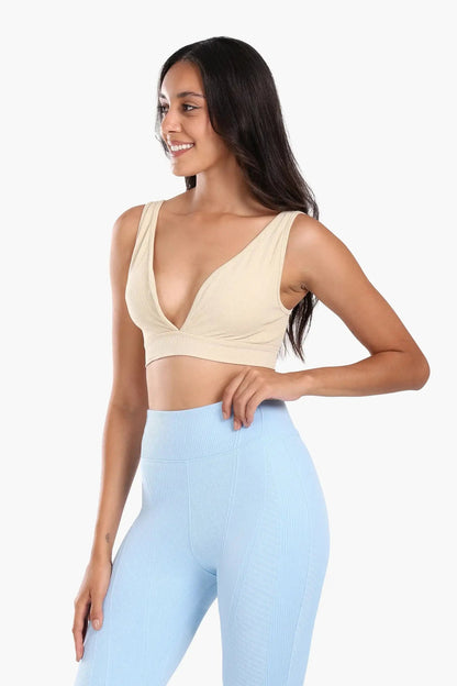 Soft V-Neck Bra