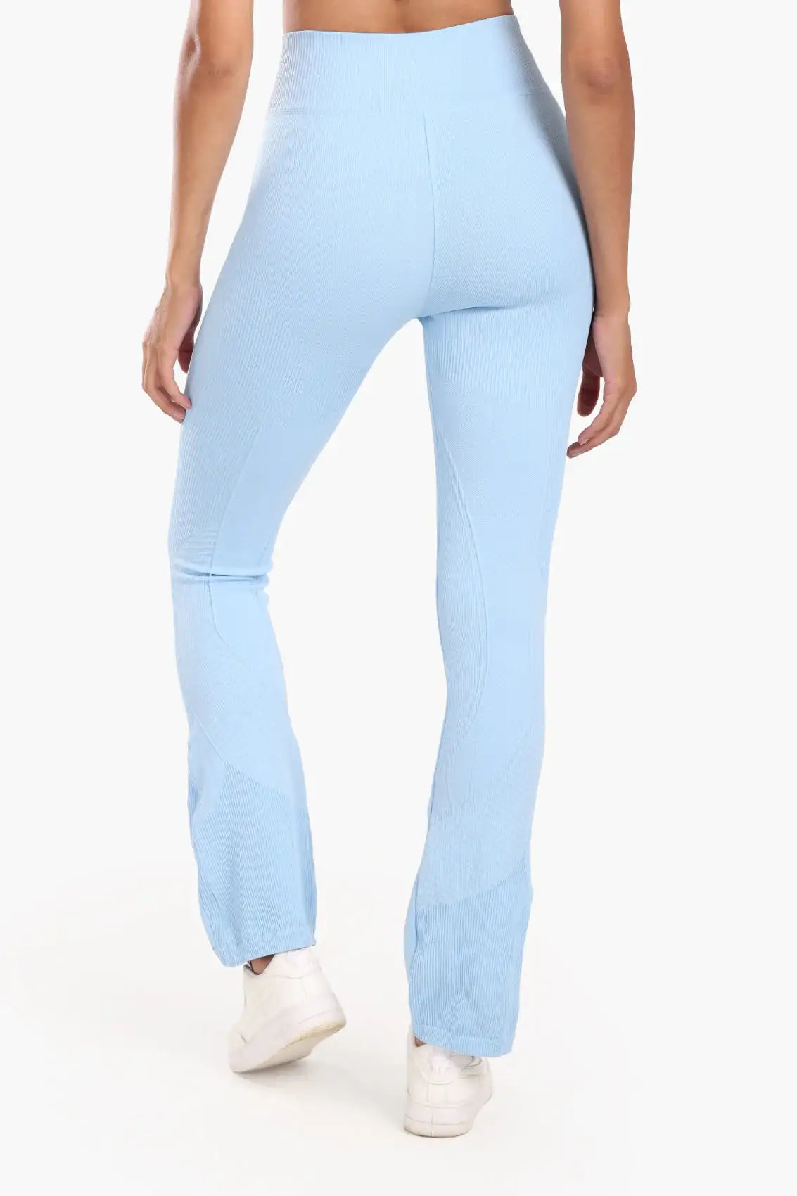 Textured High-Waist Sports Pants