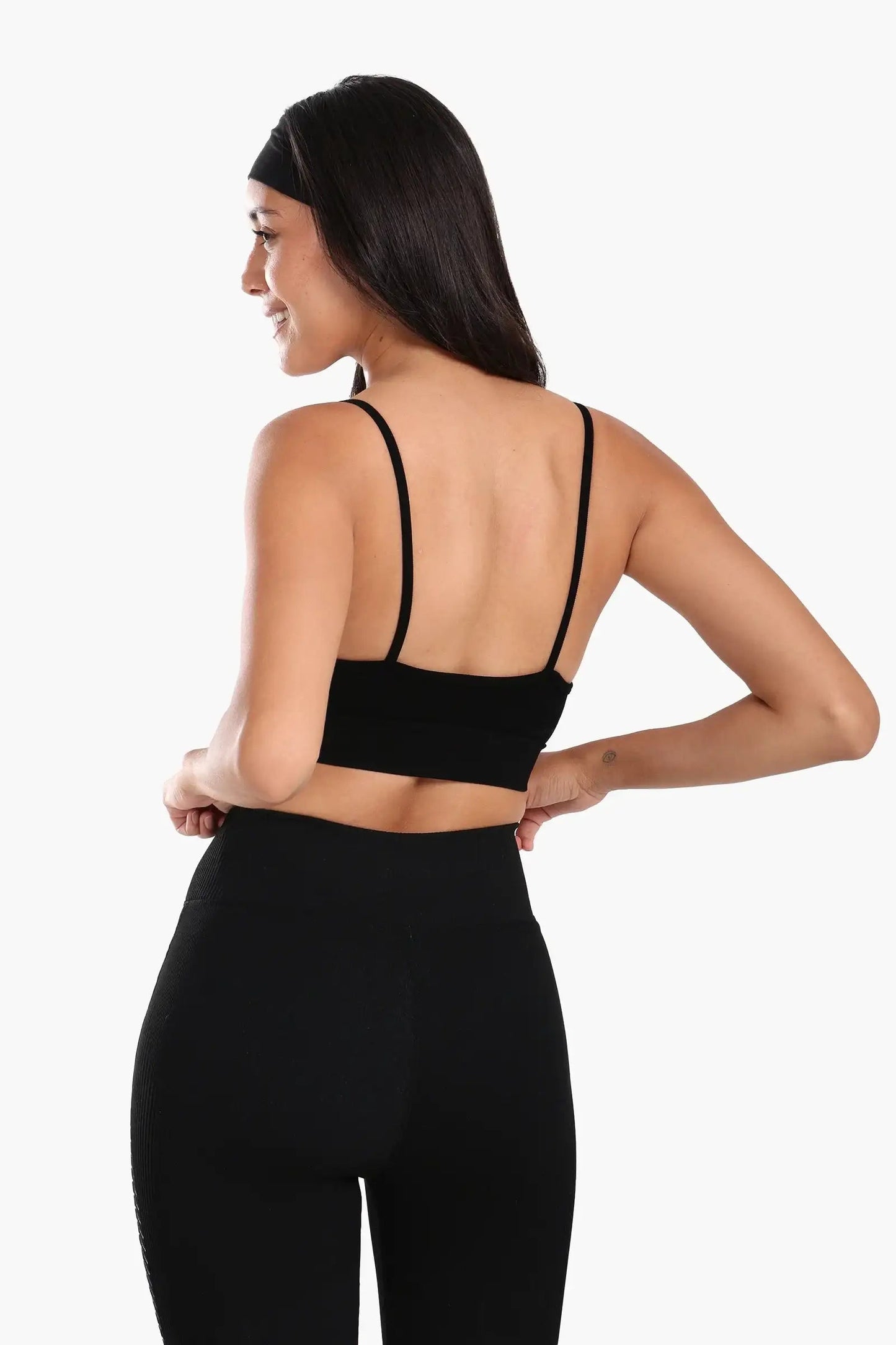 Plunge V-Neck Sports Bra