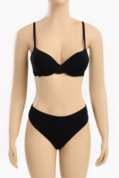 Wired Lace Bra & Panty Set