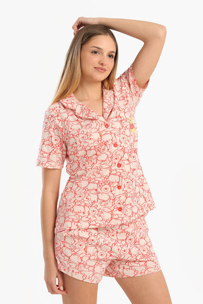 طقم بيجامة صيفي رائع