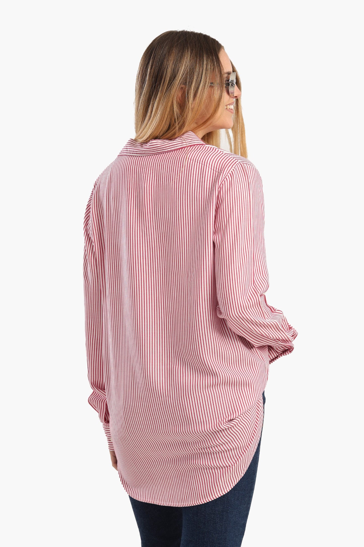 Classic Striped Poplin Shirt