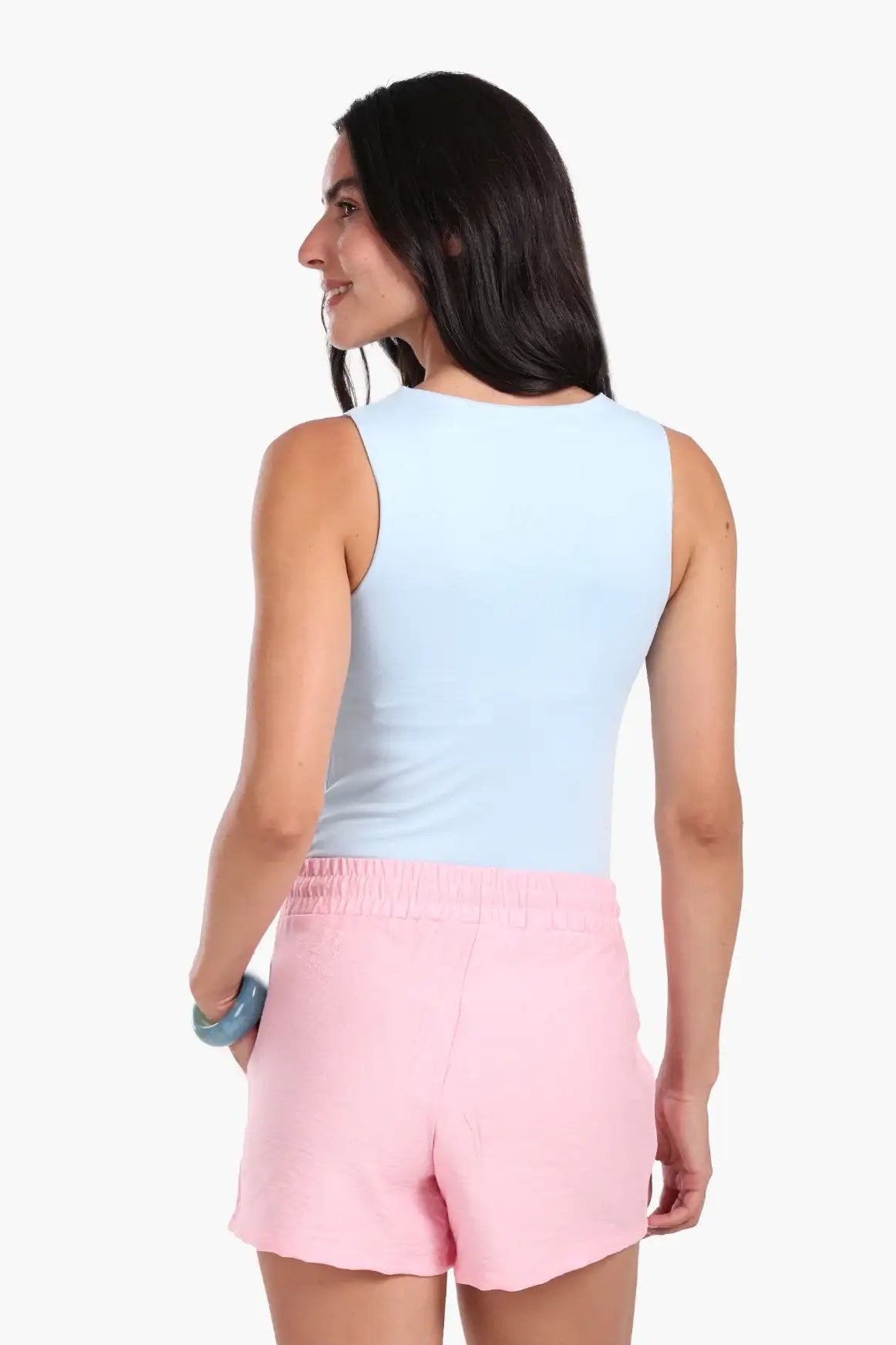 Ruched Front Tank Top