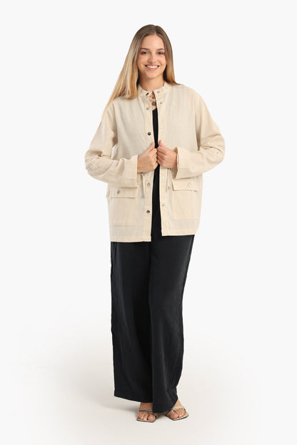 Cotton Regular-Fit Jacket