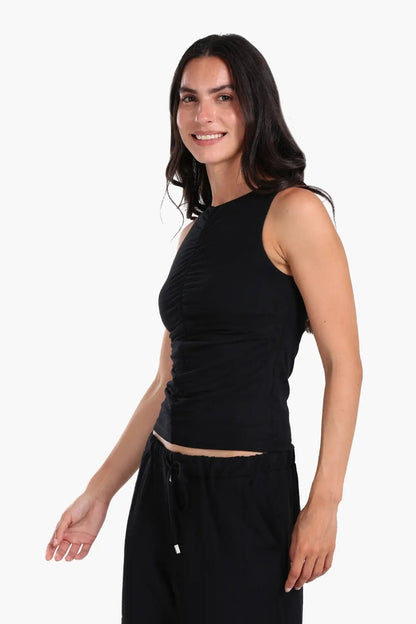 Ruched Front Tank Top