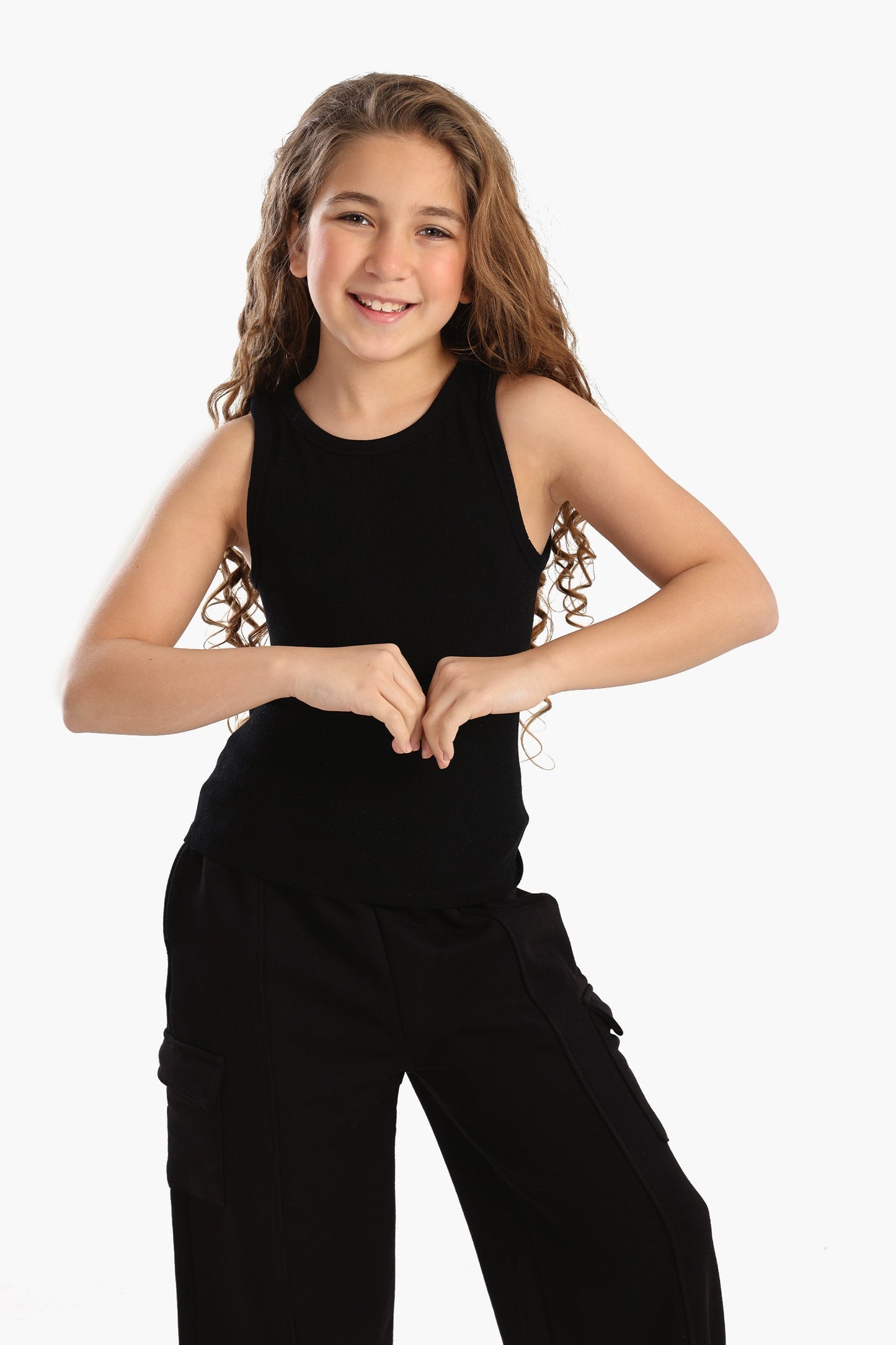 Ribbed Tank Top for Girls