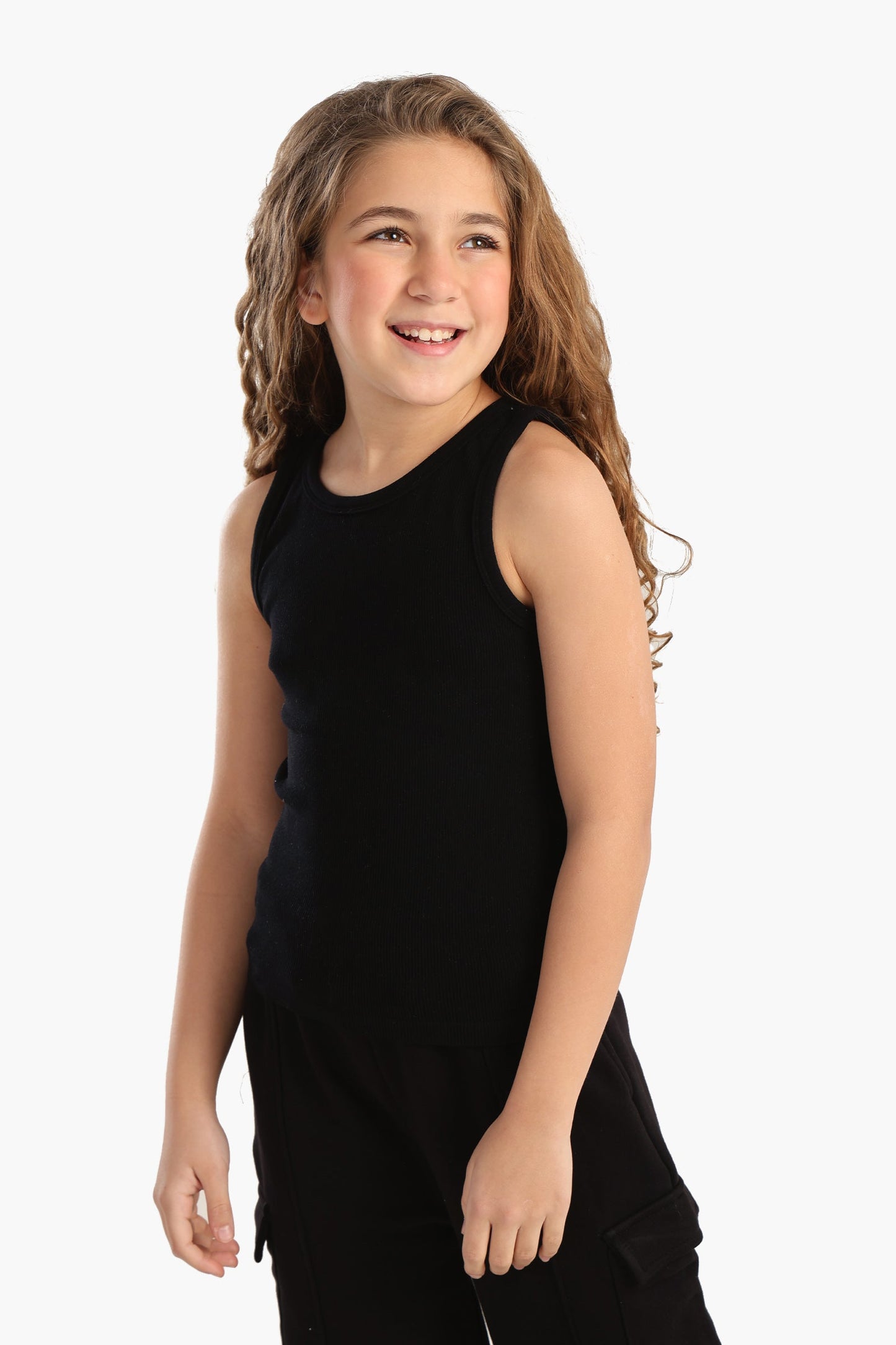 Ribbed Tank Top for Girls