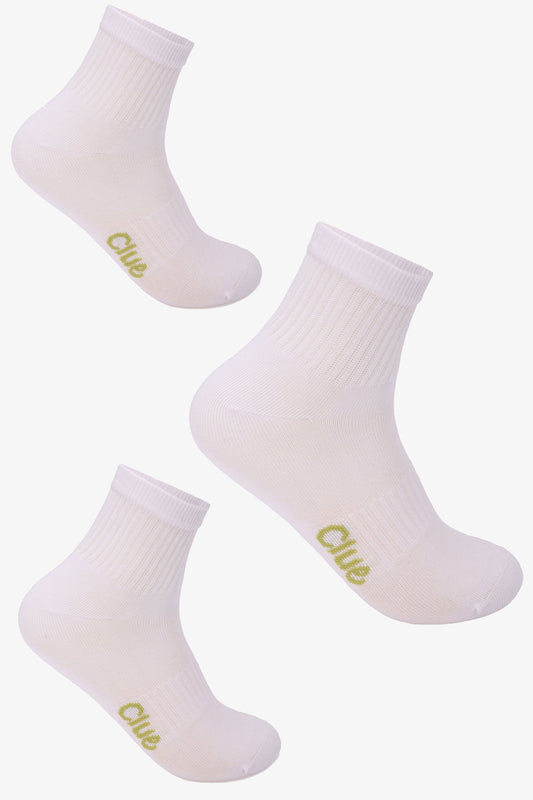 Ribbed Everyday Socks- 3 Pairs