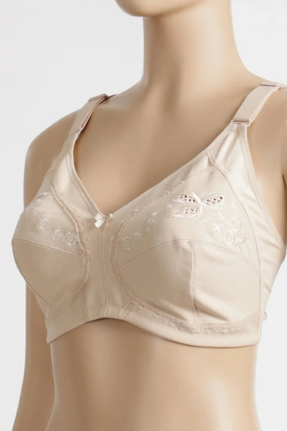 Embroidered Soft Minimizer Bra