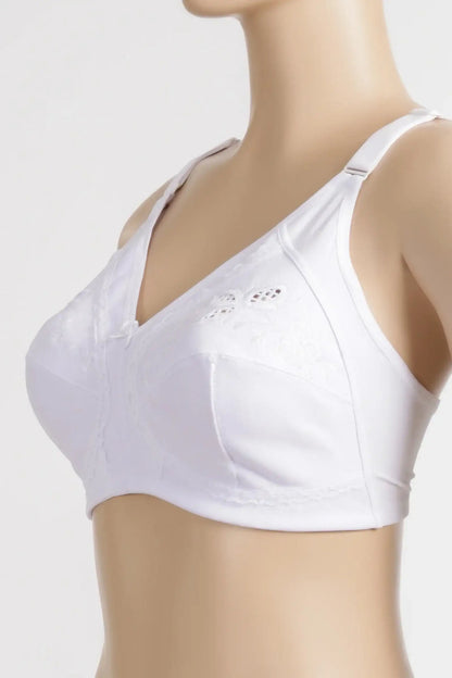Embroidered Soft Minimizer Bra