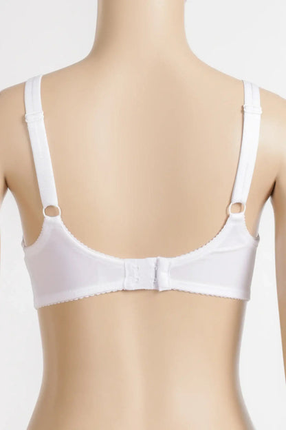 Wired Bra with Lace Detail