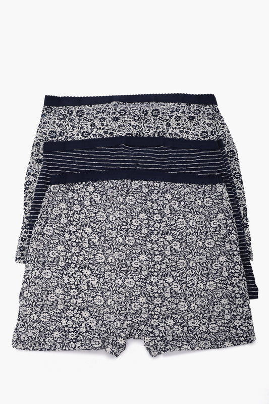 عبوة من 3 سراويل داخلية قصيرة ملونة