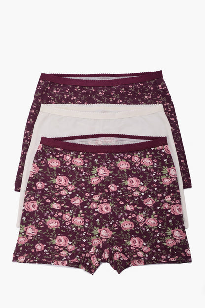 Pack of 3 Colored short Panties