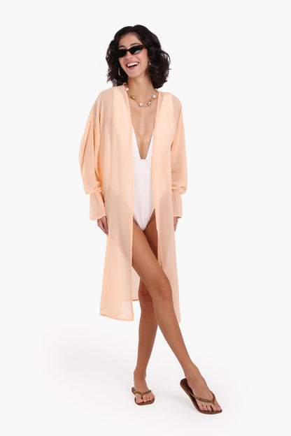 Chic Chiffon Kimono