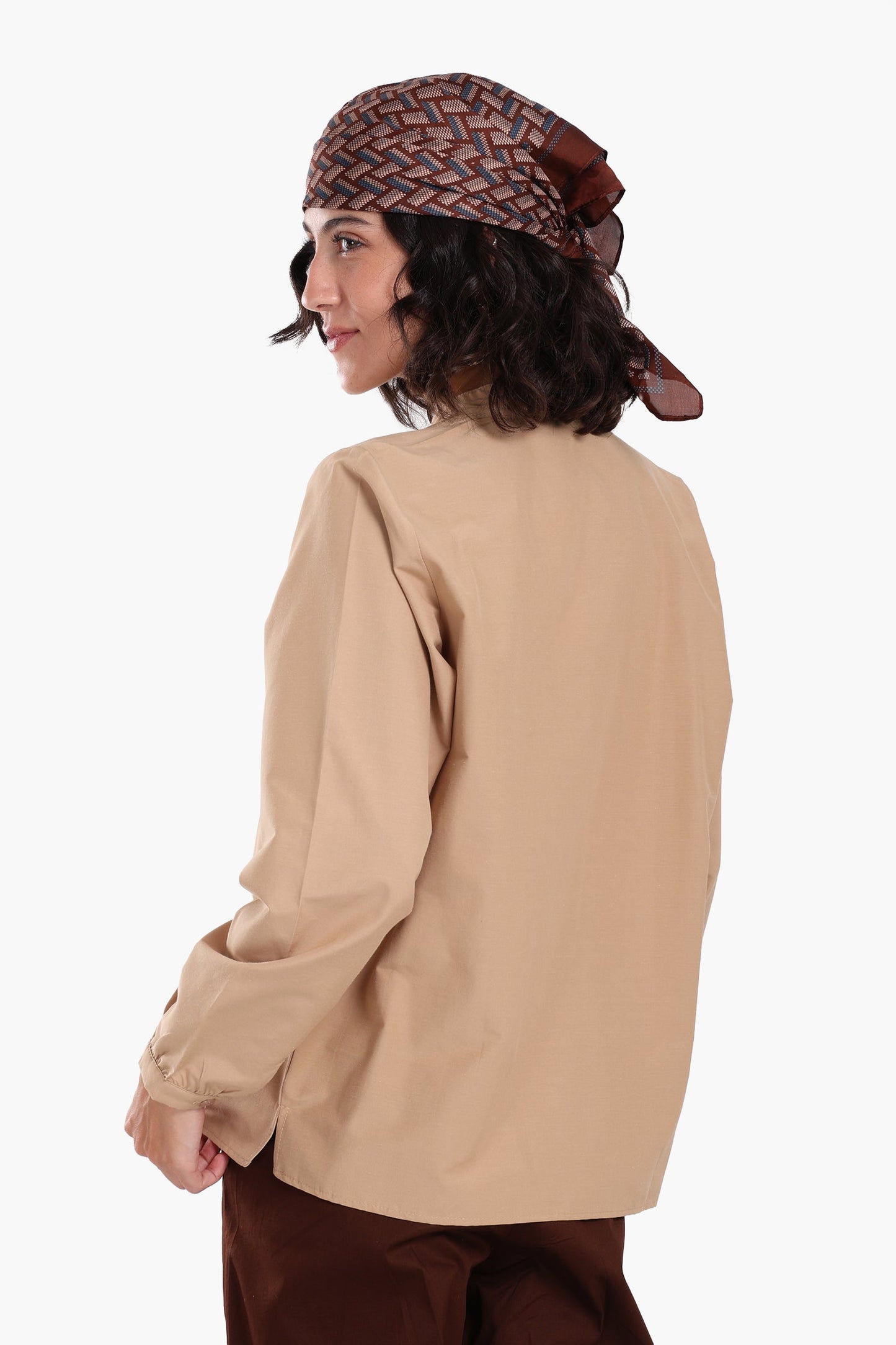 Mandarin Collar Shirt