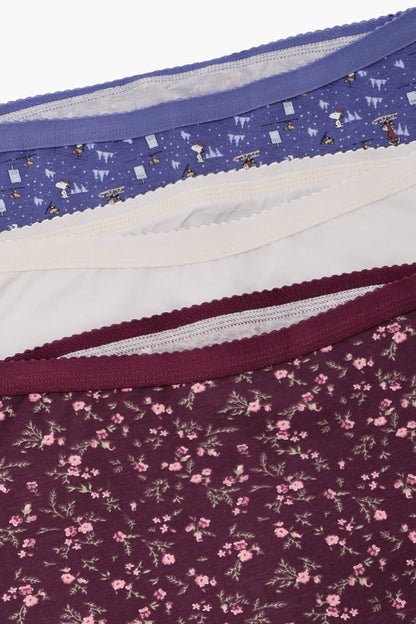 Pack of 3 Colored short Panties