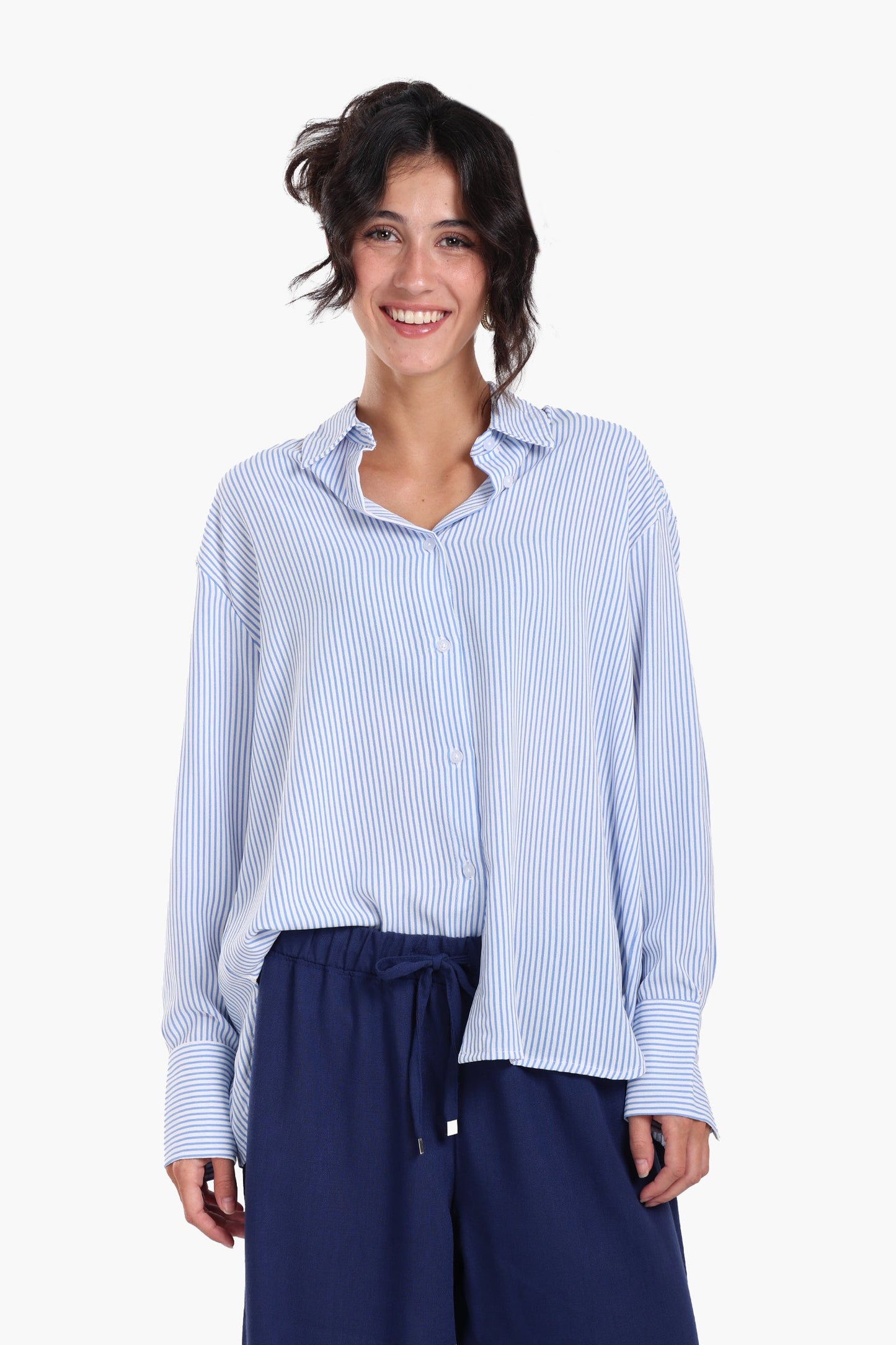 Striped Lounge Shirt