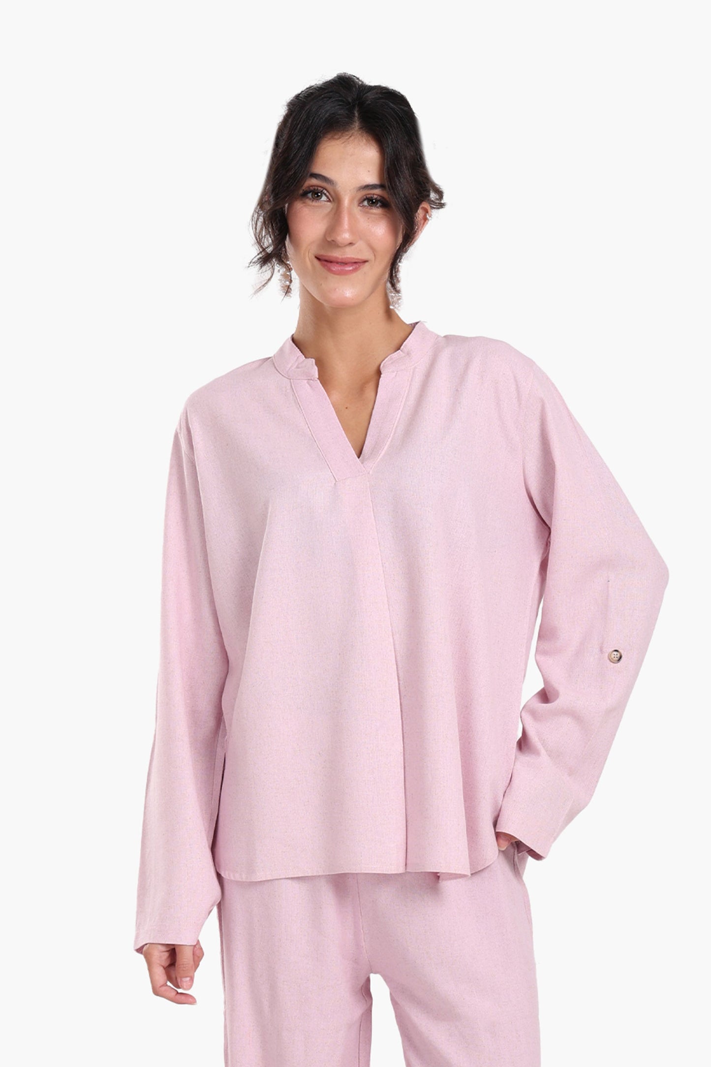Relaxed Fit Lounge Blouse