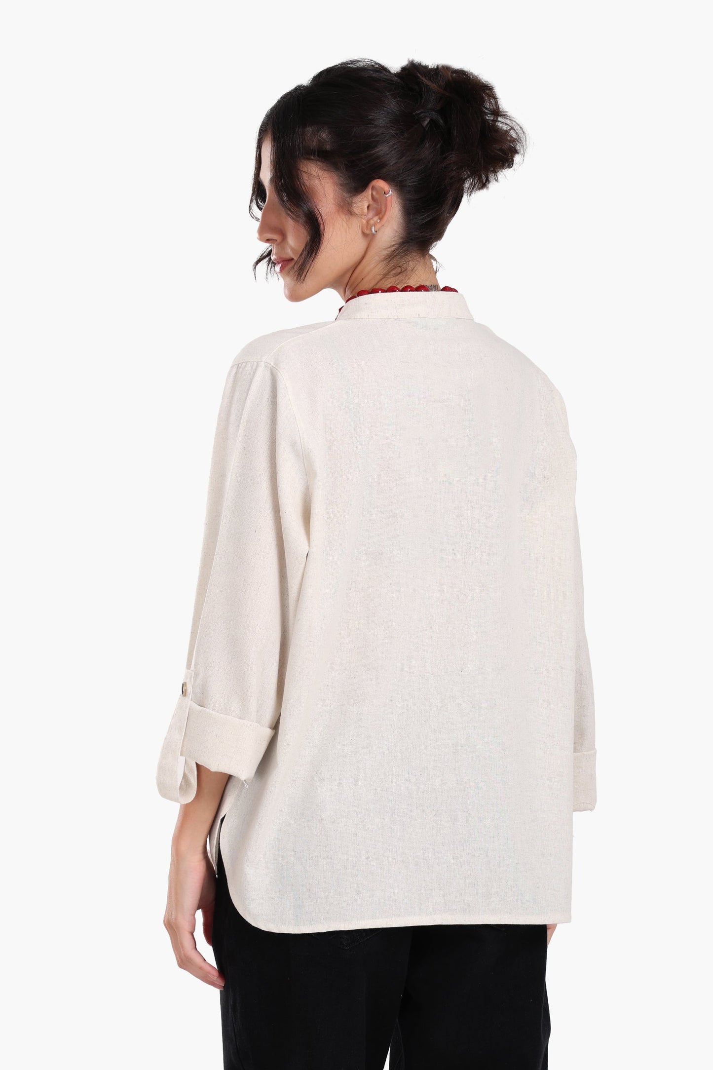 Relaxed Fit Lounge Blouse