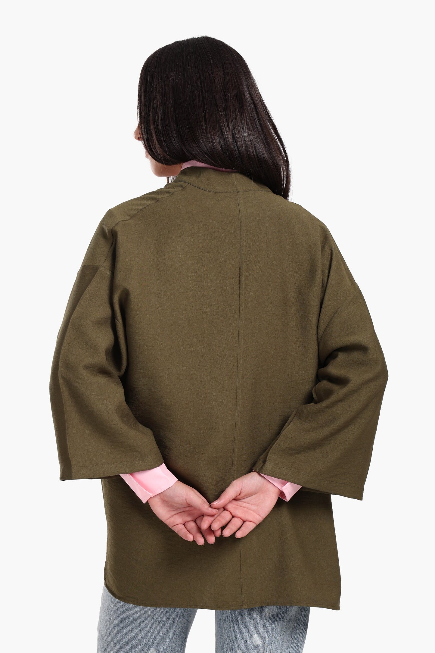 Wrist Length Sleeves Kimono