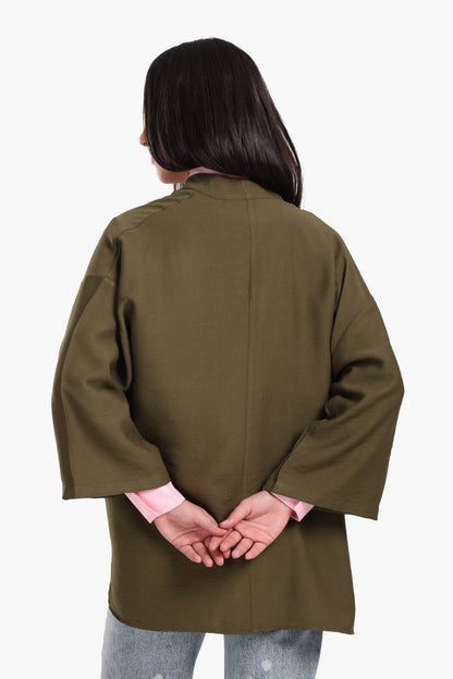 Wrist Length Sleeves Kimono