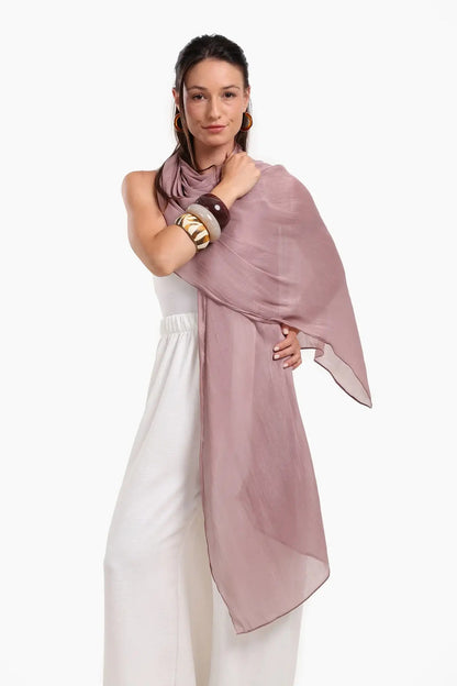 Organza Crinkle Scarf