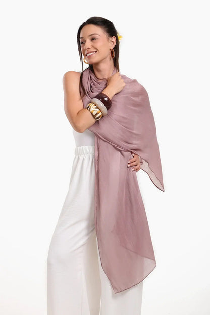 Organza Crinkle Scarf