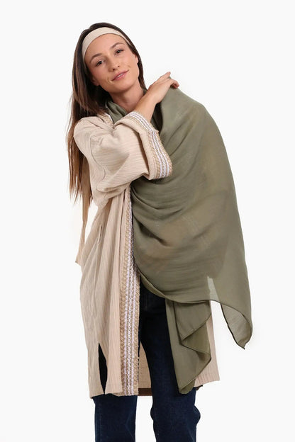 Organza Crinkle Scarf