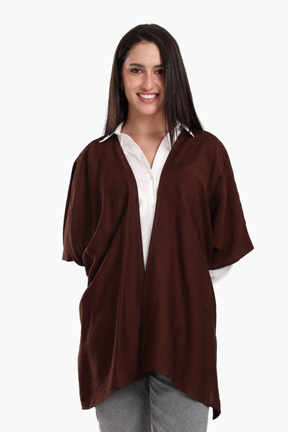 Asymmetrical Tencel Kimono