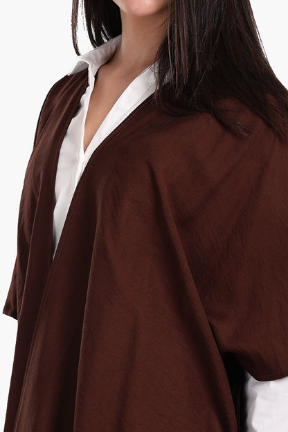 Asymmetrical Tencel Kimono