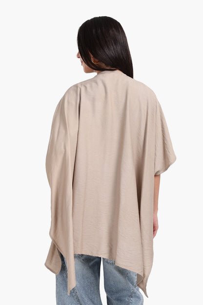 Asymmetrical Tencel Kimono