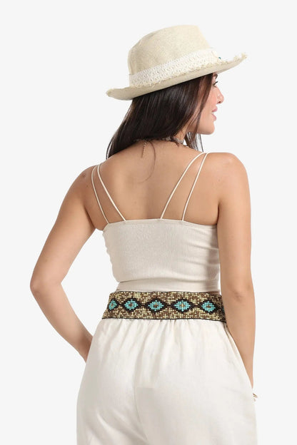 Double Spaghetti Straps Top