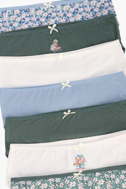 مجموعة من 7 سراويل داخلية للبنات