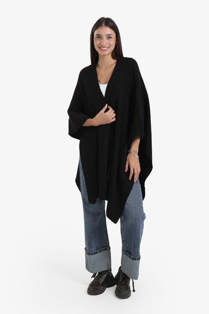 One Size Knitted Poncho