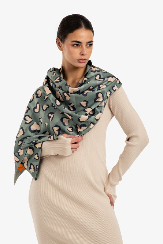Double-Face Printed Scarf