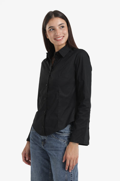 Turn Down Collar Shirt