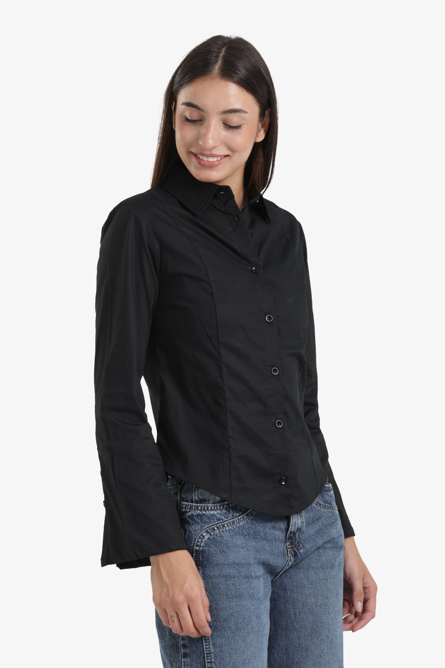 Turn Down Collar Shirt