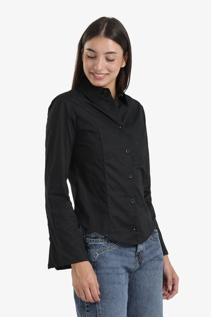 Turn Down Collar Shirt