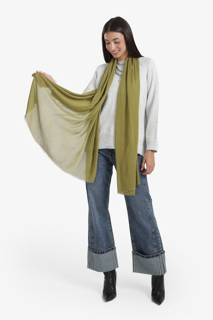 Ribbed Rectangular Scarf