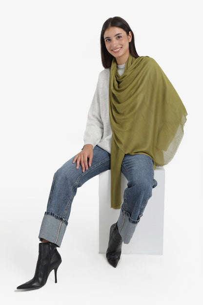 Ribbed Rectangular Scarf