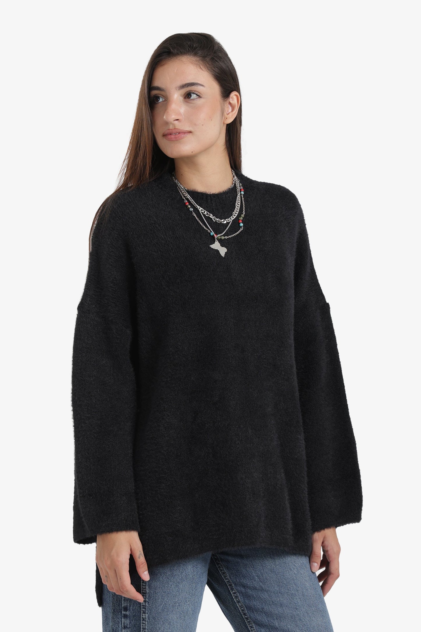 Relaxed Wool Pullover