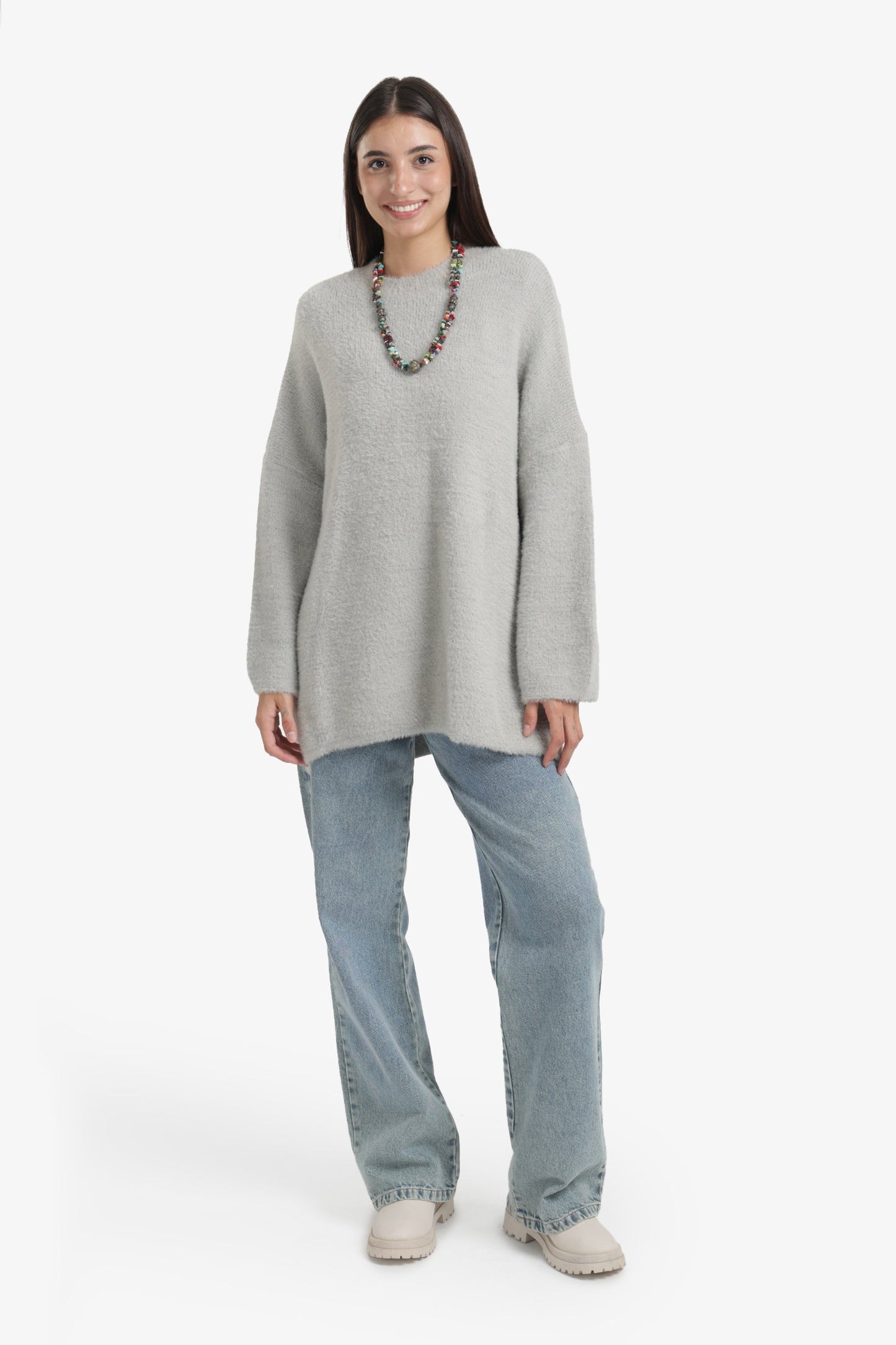 Relaxed Wool Pullover