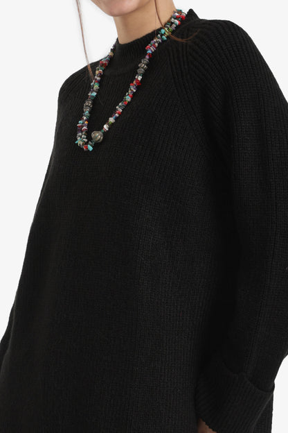 Oversized Knitted Pullover