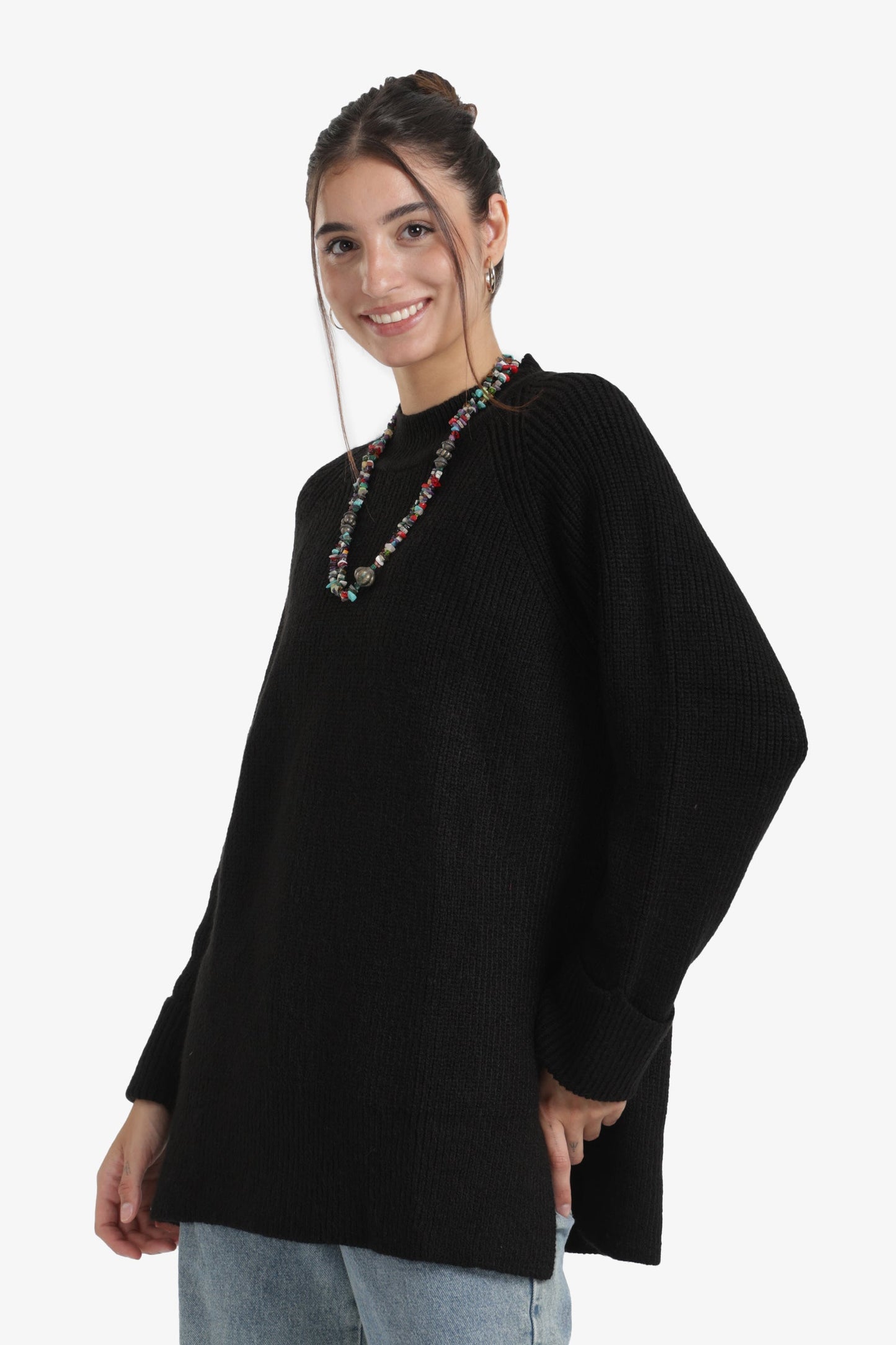 Oversized Knitted Pullover