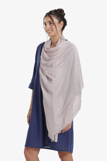 Ribbed Rectangular Scarf